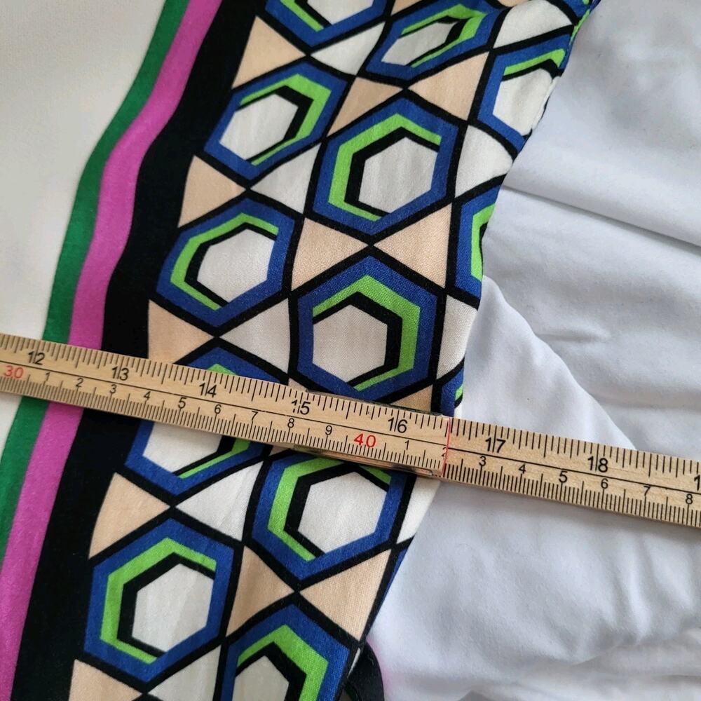 Alexis Stellar Long-Sleeve Shirt Mini Dress Belted Striped Sz M Cocktail Party - Picture 6 of 14